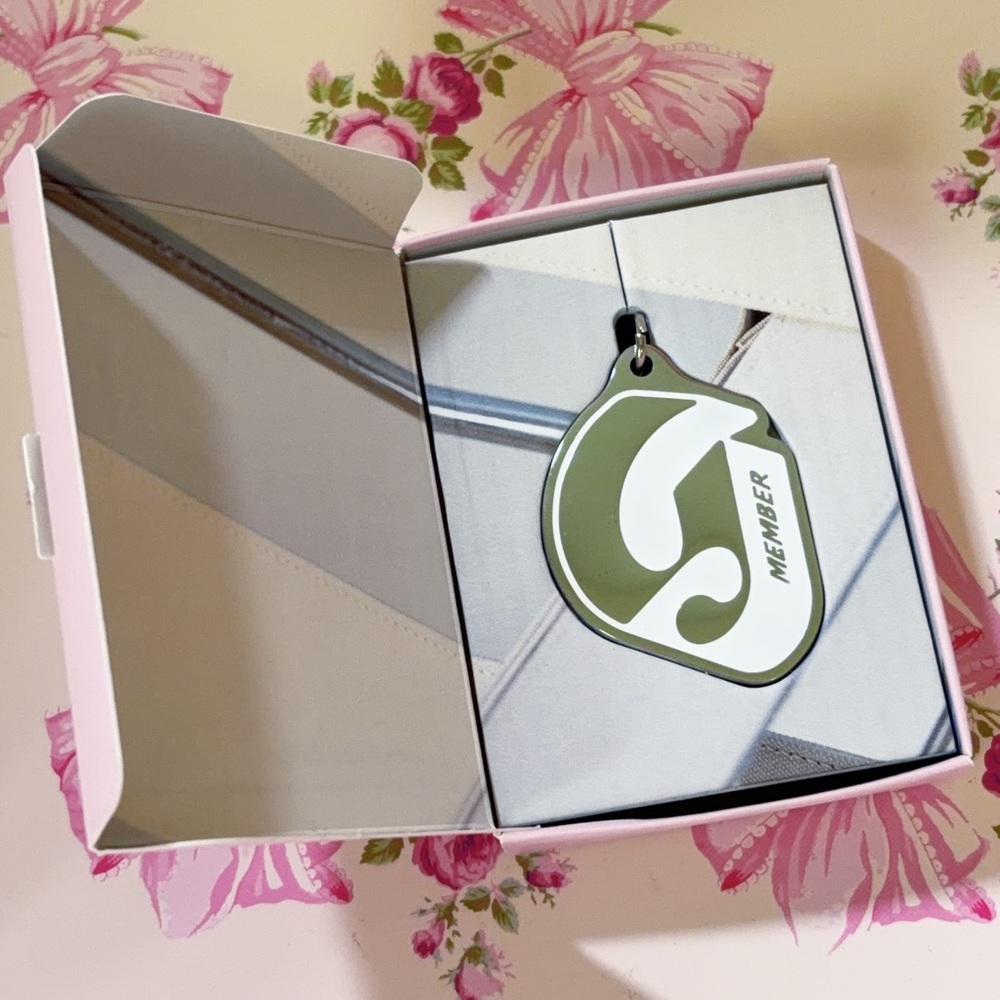 Glossier Keychain